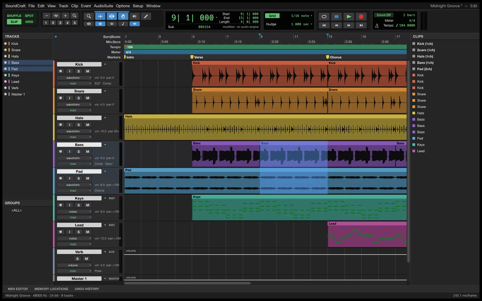 SoundCraft — Avid Pro Tools